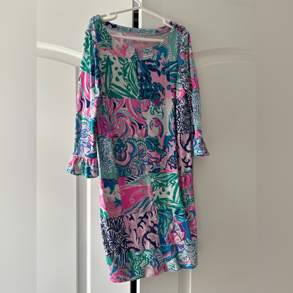 Colorful Patchwork Lilly Pulitzer Dress